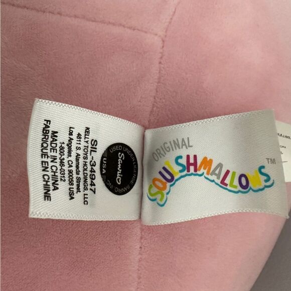 Squishmallows Hello Kitty Unicorn Ice Cream Cupcake Plush Doll - Pink 12” - Picture 5 of 6